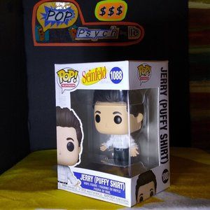 Jerry (Puffy Shirt) Seinfeld 1088 Funko Pop NIB